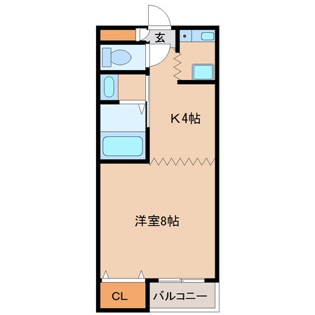 アベニール平佐の物件間取画像